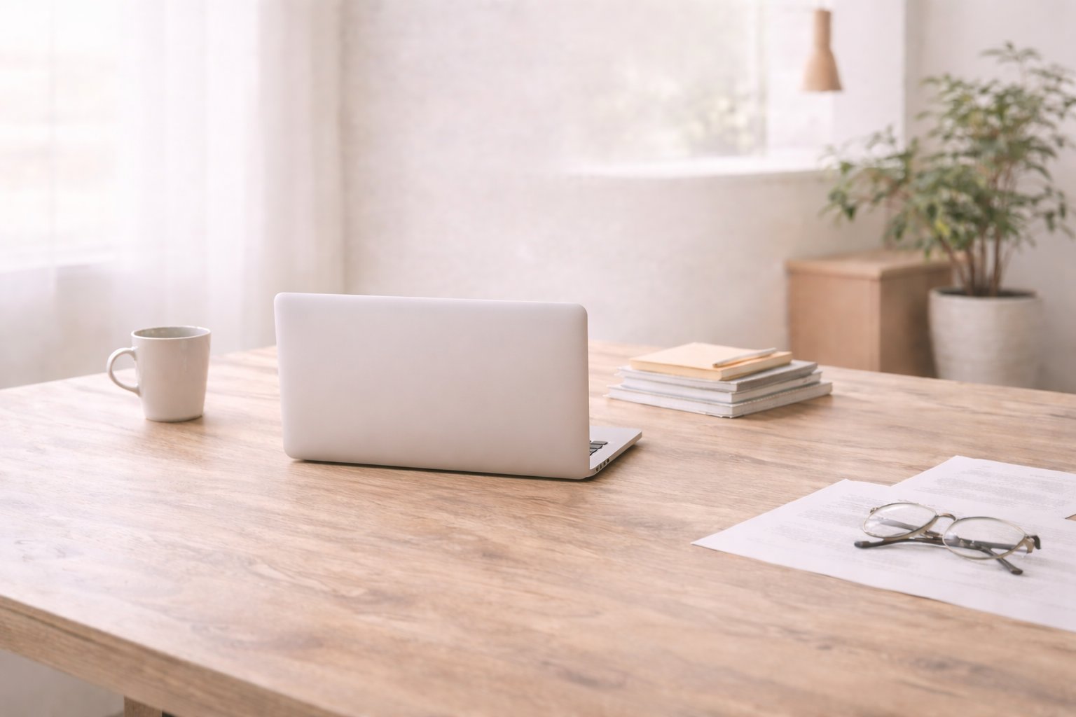 Espace de travail organisé
